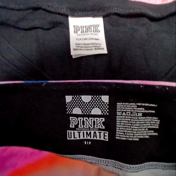 💋VICTORIA SECRET PINK OUTFIT SWEATSHIRT MED, LEGGINGS SMALL SUPER CUTE, COMFY - Picture 6 of 8